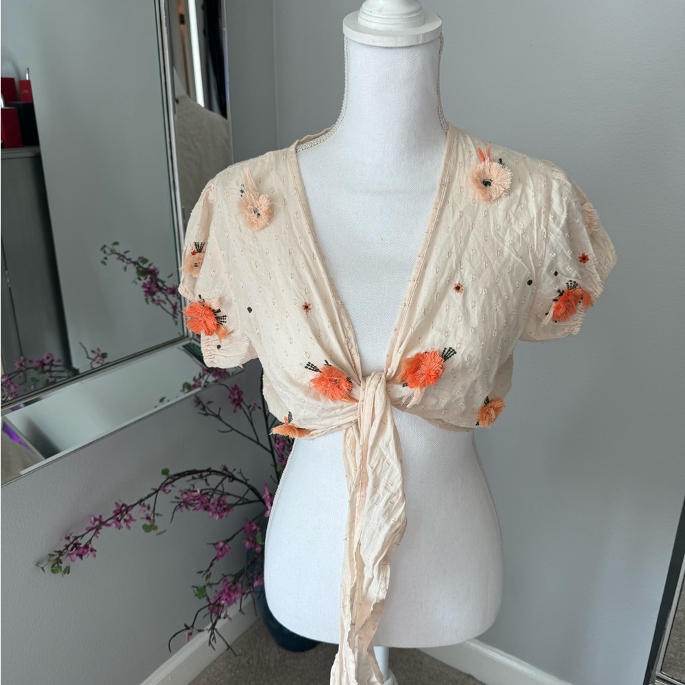 Boho cropped top from Boutique